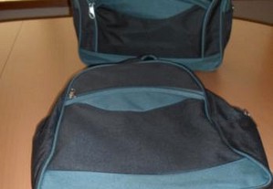 conjunto de mochila + saco