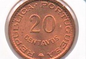 S. Tomé e Príncipe - 20 Centavos 1971 - soberba