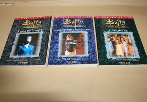 3 livros -Buffy a Caçadora de Vampiros