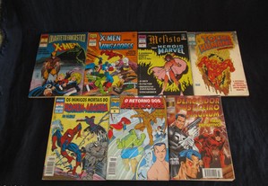 Livros BD Épicos Marvel 1 a 7 Completo