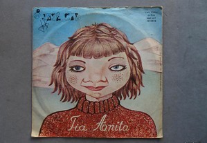 Disco vinil single José Cid - Tia Anita / Junto à Lareira