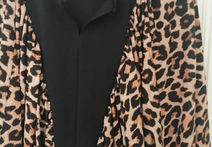 Camisola padrão tigresa Nova, com etiqueta.