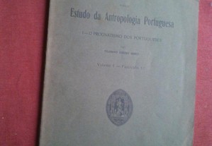 Felismino R. Gomes-Estudo da Antropologia Portuguesa-Vol. I-Fasc. 1.º-1914