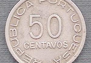 Moeda Moçambique - 50 Centavos 1936
