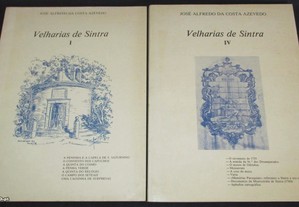 Livros Velharias de Sintra I e IV Costa Azevedo