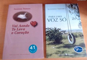 2 livros novos de Susana Tamaro