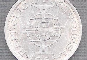 Moeda Moçambique - 20$00 Escudos 1955