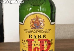 J&B JB rare whisky + caixa vintage