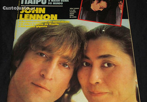 Revista Manchete 1497 Morte de John Lennon Poster