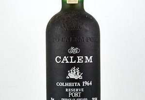 Garrafa de Vinho do Porto Cálem Colheita 1964 Reserve