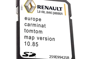 Renault Cartão GPS TomTom R-link Europa 2023