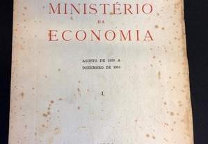 Acção Ministério Economia - de 1950 a 1954