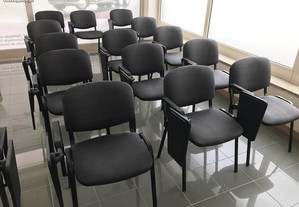 Cadeira Fixa 4 Pés / Visitante / Formação / Reunião / Multiusos (Novo)