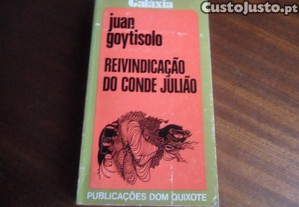 "REIVINDICAÇÃO DO CONDE JULIÃO" de Juan Goytisolo - 1ª Edição de 1972