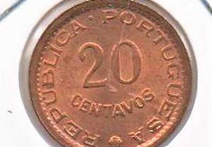 Moçambique - 20 Centavos 1974 - soberba