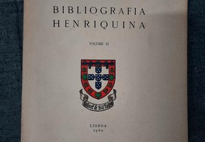 Bibliografia Henriquina-Volume II (I-Z)-Lisboa-1960