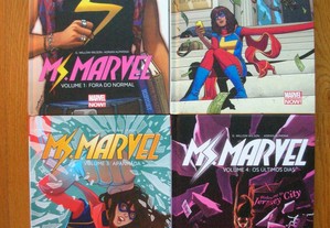 Ms. Marvel volumes 1 a 4 (completo) G Floy