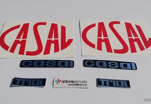 Autocolantes Casal Trial stickers emblemas