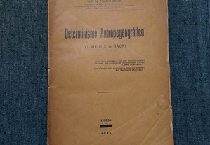 José Oliveira Boléo-Determinismo Antropogeográfico-1936