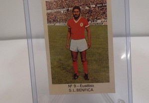 Cromo Eusébio 1974-75 Clube do Cromo