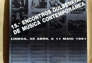 15ºs Encontros Gulbenkian de Música Contemporânea