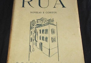 Livro Rua Novelas e Contos Miguel Torga 1ª edição 1942