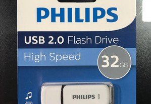 Pen USB 32GB - Philips - Nova e Selada