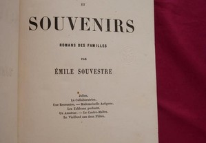 Recits et Souvenirs. Émile Souvestre. Romans