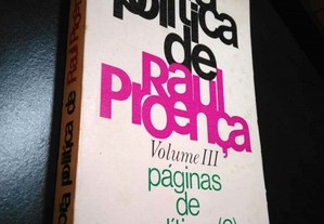 Obra política de Raúl Proença (volume III) - Páginas de Política (3) - Raúl Proença
