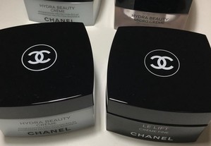 Embalagens de creme Chanel, vazias, 50g