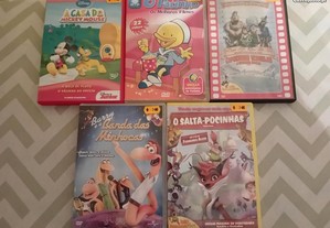Filmes Dvd de Animação LNK, Disney e Universal.