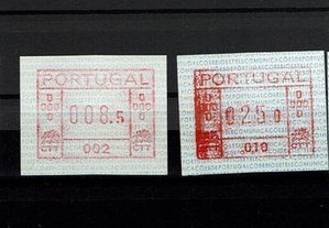 Selos Portugal- Etiquetas 1981-1986 MNH
