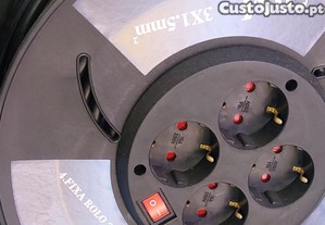 Bobine de Cabo / Enrolador - 50 metros - 3x1.5mm