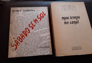 Obras de Romeu Correia e Vitorino Nemesio