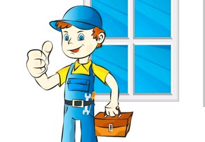 Técnico de reparação de janelas e portas e portadas e estores em alumínio e pvc