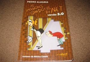 Livro "As Melhores Anedotas da Net: Versão 3.0" de Pedro Alegria