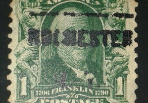 Stamp USA precanceled Benjamin Franklin (1903)