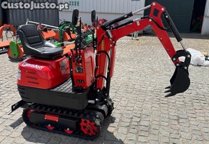 Mini Giratoria de rastos com motor a gasolina 17hp - 5650  