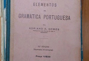 Elementos de gramatica portuguesa