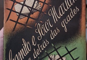 Livro antigo "Camilo e Sóror Mariana por detrás das grades" 1945 de Ápio Garcia