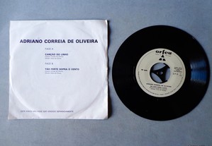 Disco vinil single - Adriano Correia de Oliveira