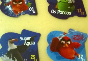 4 Discos Voadores Angry Birds Continente