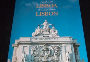 Livro É fácil Amar Lisboa Luís Forjaz Trigueiros