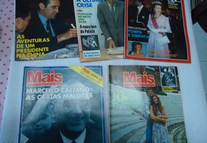 Várias revistas Mais -Anos 80