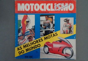 Caderneta de cromos vazia Motociclismo - As melhores motos do mundo
