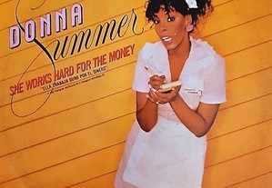 Donna Summer- She Works Hard For The Money1983 Disco Vinil Maxi Single