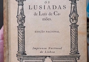 Livro antigo "Os Lusíadas" 1972 _ Imprensa Nacional de Lisboa