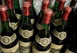 Lote 102 garrafas de vinho antigas