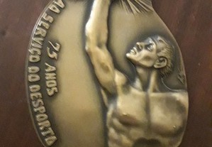 Medalha do Leixões Sport Clube 75 anos 1982
