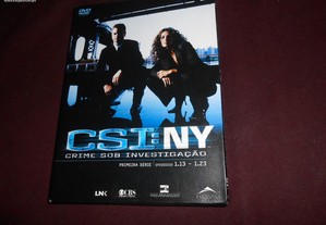 DVD-CSI:NY-Crime sob investigaçlão primeira serie